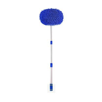 Car Washing Mop Cleaning Brush Telescopic Long Handle Cleaning Mop Chenille Broom Care Detailing Mop Brush Car Cleaning Tools