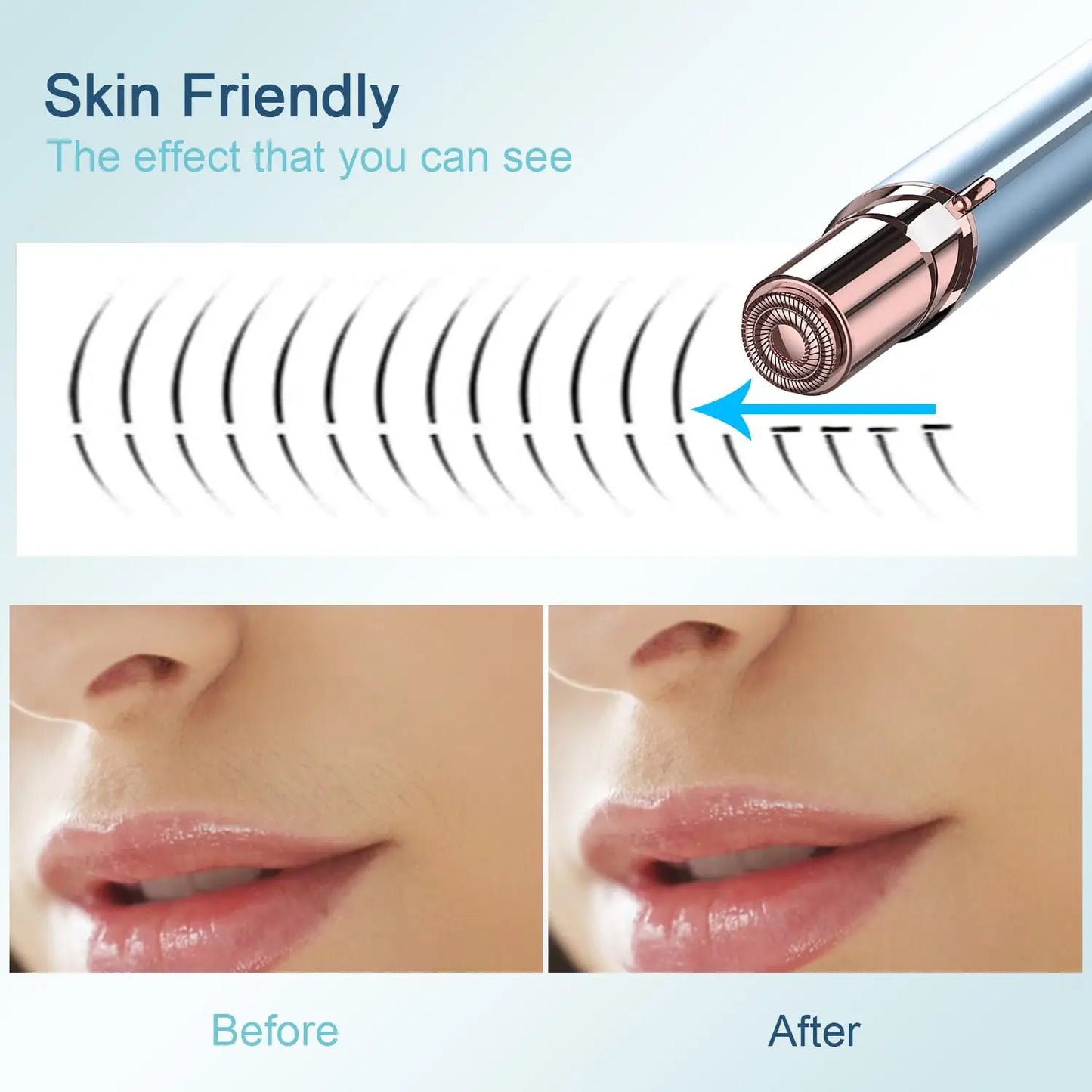 LumiSmooth USB Facial Hair Remover